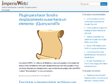 Tablet Screenshot of imperioweb.net